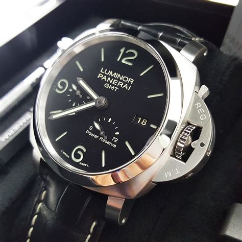 panerai 1950 gmt power reserve|Panerai luminor 1950 manual.